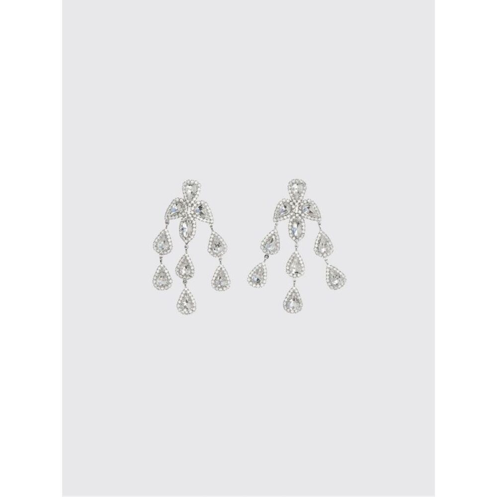 Magda Butrym Women Magda Butrym Teardrop Pendant Earrings With Crystals